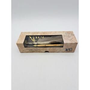 Authentic Models AM #MG118 "A Poet's Pen" Feather Calligraphy Fountain Pen NIB